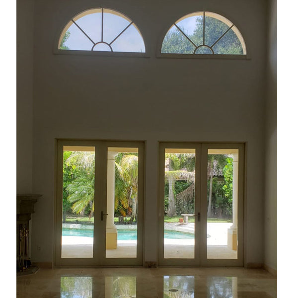 Double French Door Impact Glass Swing Out Air Master Impact Windows Outlet