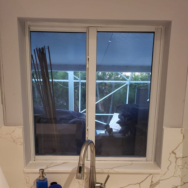horizontal sliding window 37x38 over kitchen sink