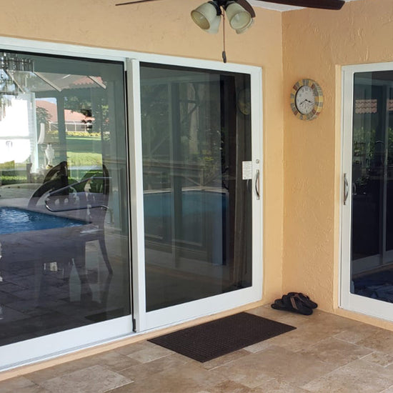 High Performance Sliding Glass Door Impact Resistant Air Master Impact Windows Outlet
